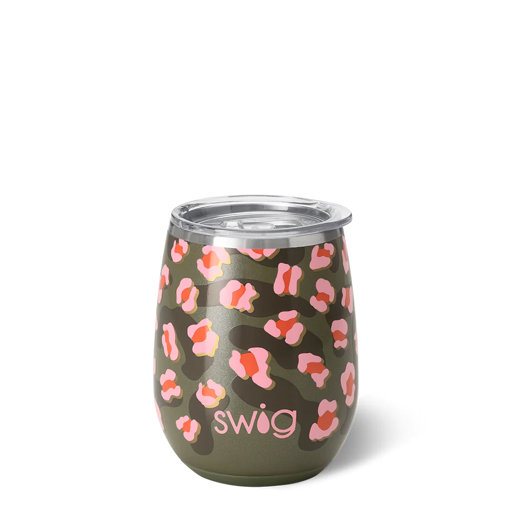 Swig 14 oz. Print Stemless Wine Cup - Thumbnail 5