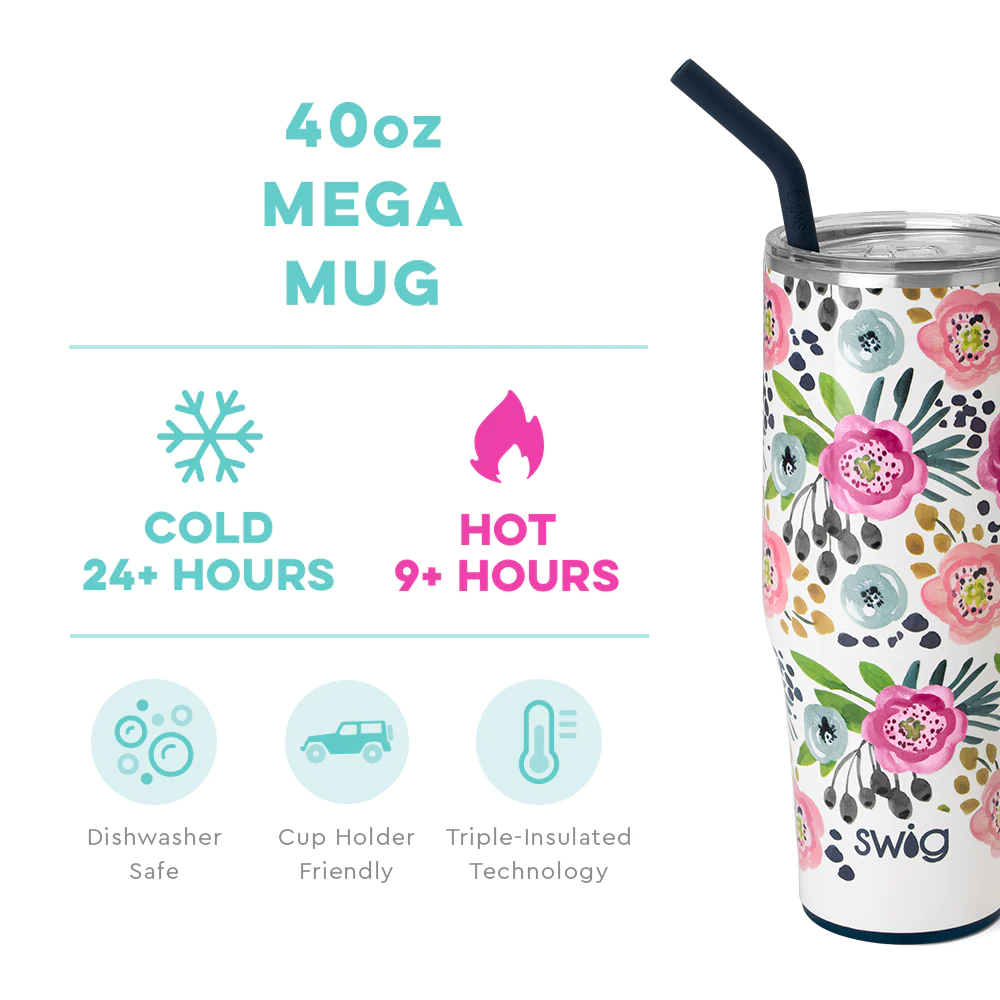 SWIG - 40oz Mega Mug, Primrose - Monogram Market