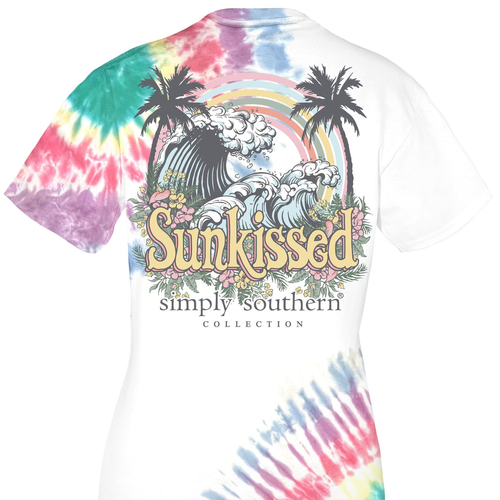 Simply Southern YOUTH - Short Sleeve Tee, SUNKISSED - Monogram Market