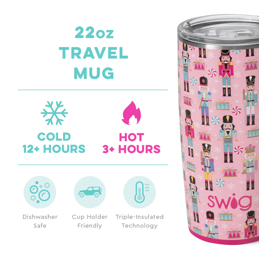 SWIG - 22oz Travel Mug, Nutcracker - Monogram Market