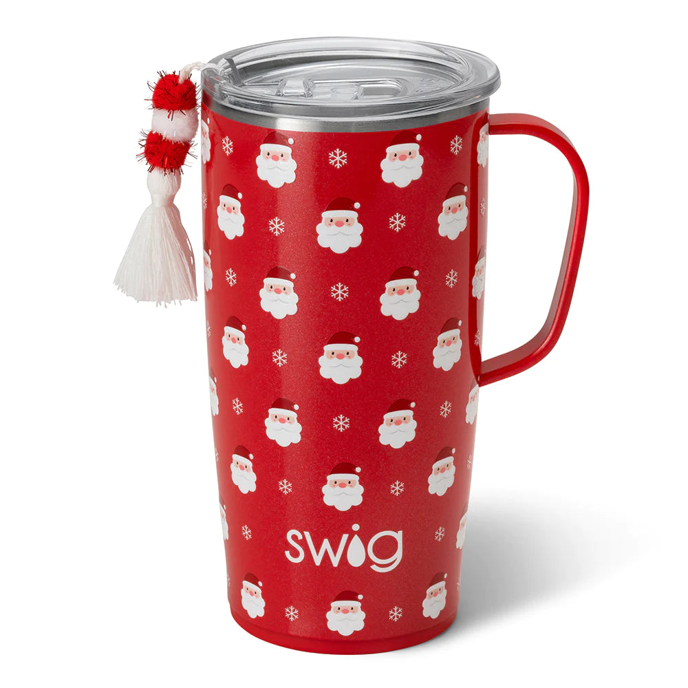 SWIG 22oz Travel Mug + Santa Baby