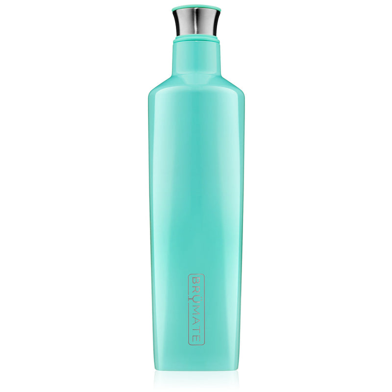 BrüMate FIFTH 25oz Liquor Canteen - Aqua - Monogram Market