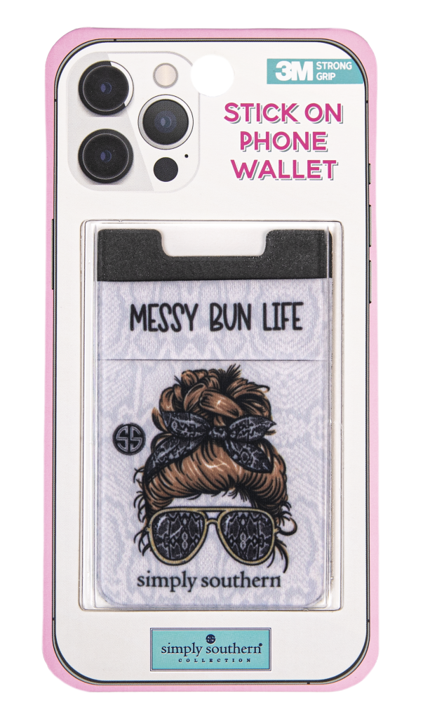 Simply Southern - Stick on Phone Wallet - Monogram Market
