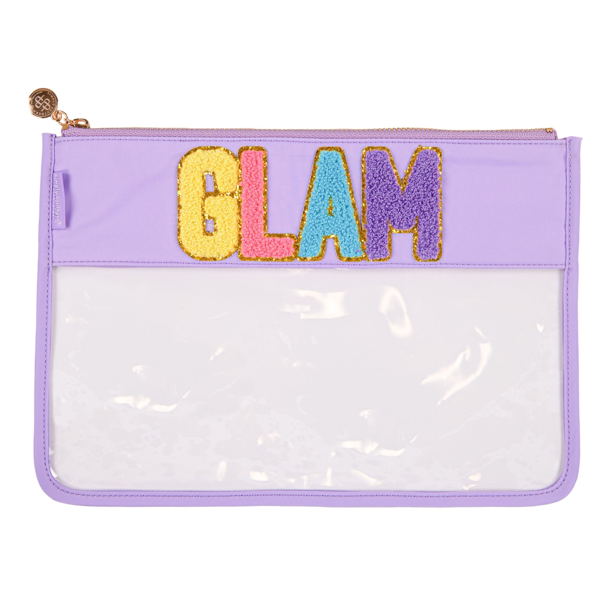 Simply Southern Sparkle Bags, CLEAR ZIP - Thumbnail 5