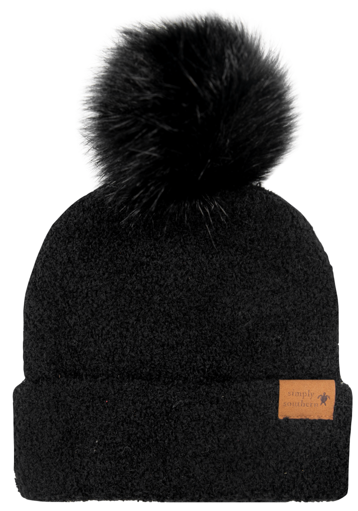 Simply Southern - Fuzzy Beanie Hat - Monogram Market