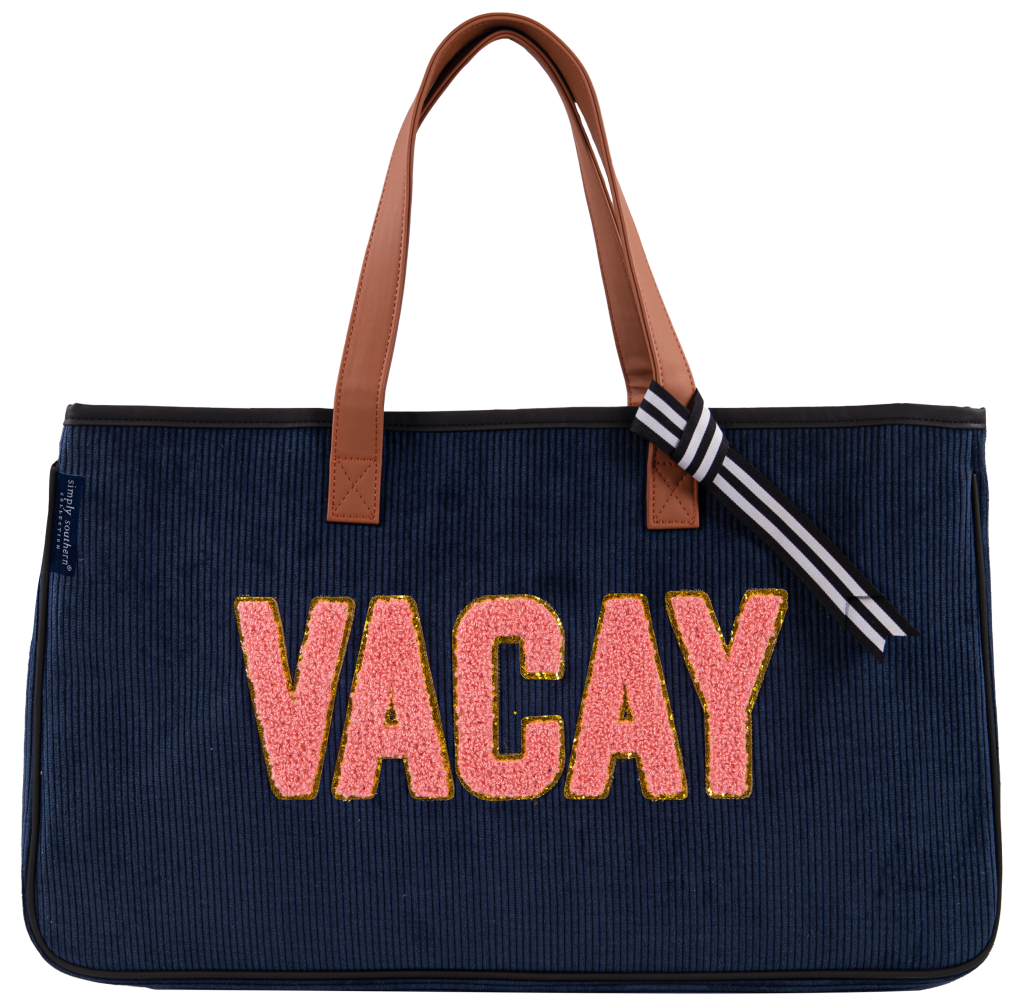 Simply Southern Sparkle Letter Tote