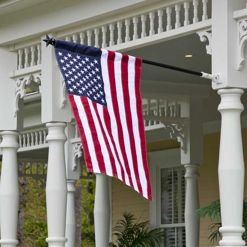 American Flag HOUSE Appliqué Flag - Monogram Market