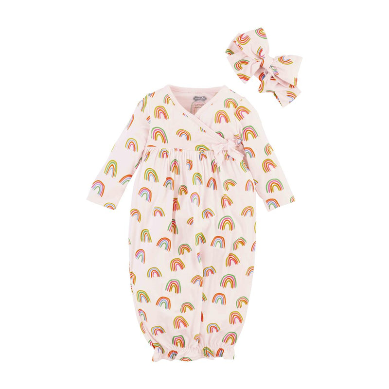 Mud Pie Baby - Rainbow Gown Take Me Home Set - Monogram Market