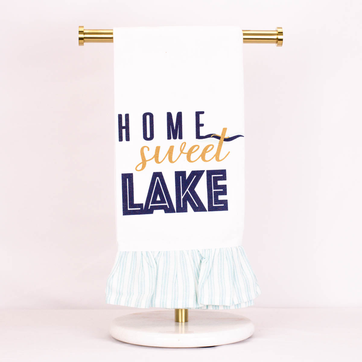 Home Sweet Lake Hand Towel