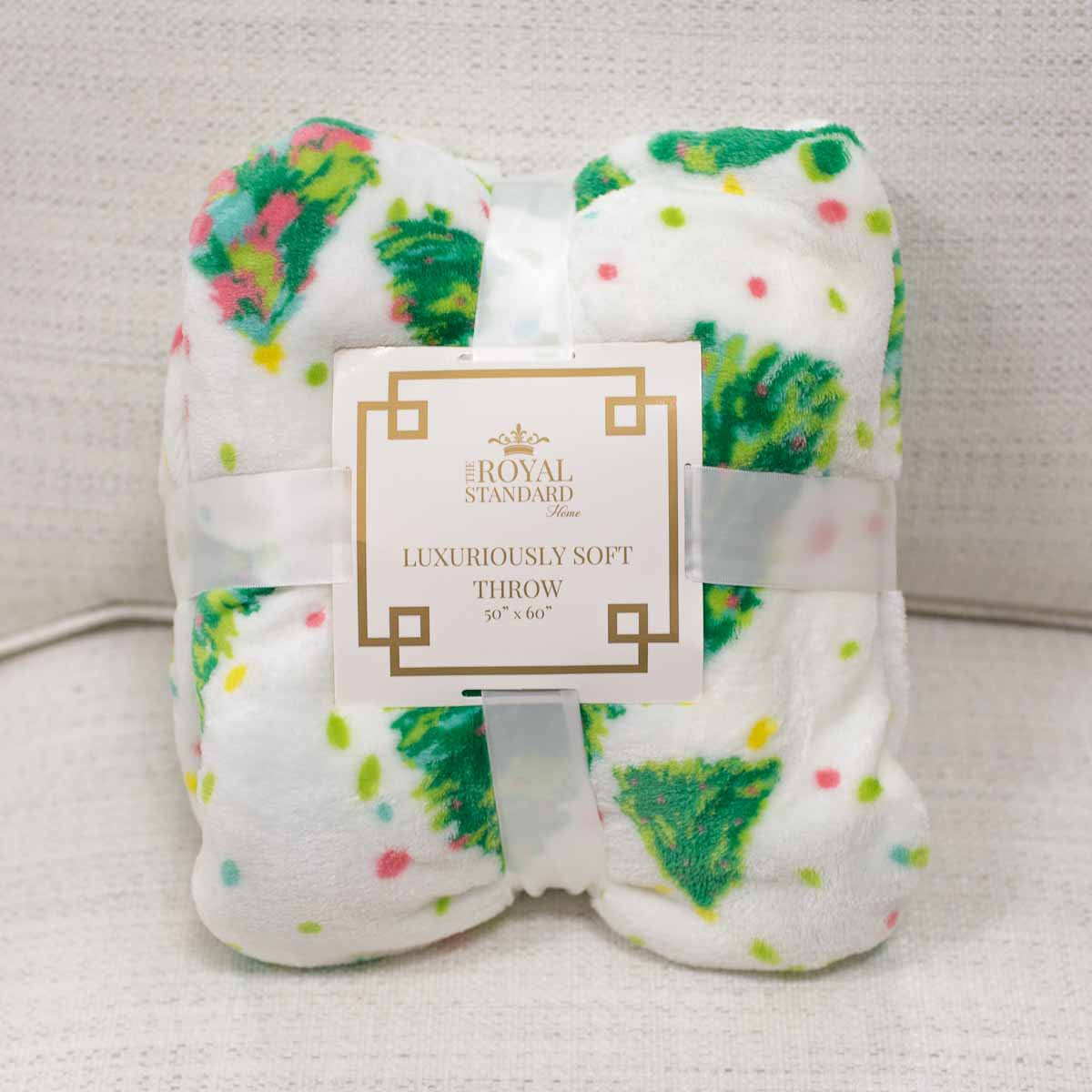 Celebration Tree Christmas Throw Blanket