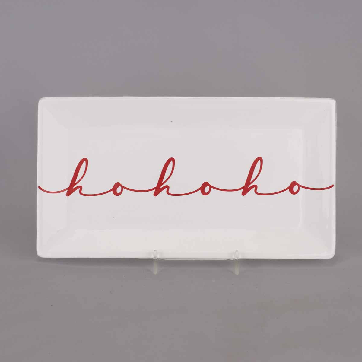 HoHoHo Rectangle Christmas Serving Platter