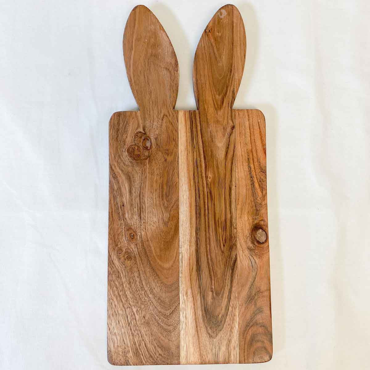 Bunny Ears Wooden Serving Board