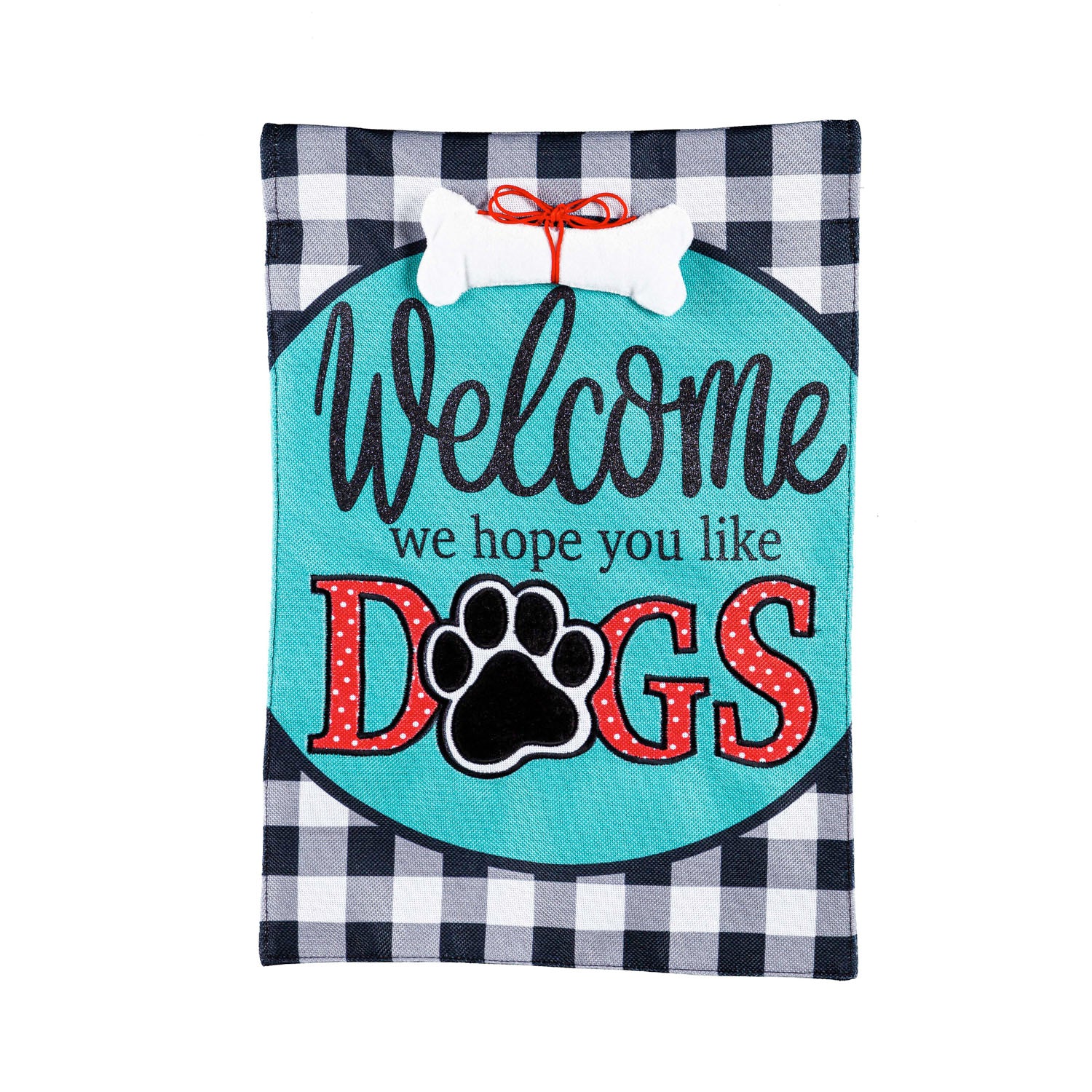 Hope You Like Dogs Garden Flag