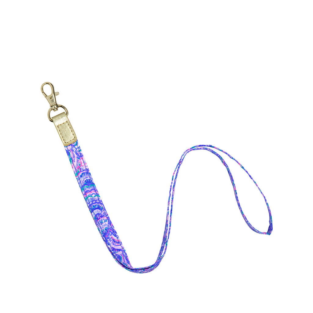 Lilly Pulitzer Lanyard, Happy As A Clam - Monogram Market