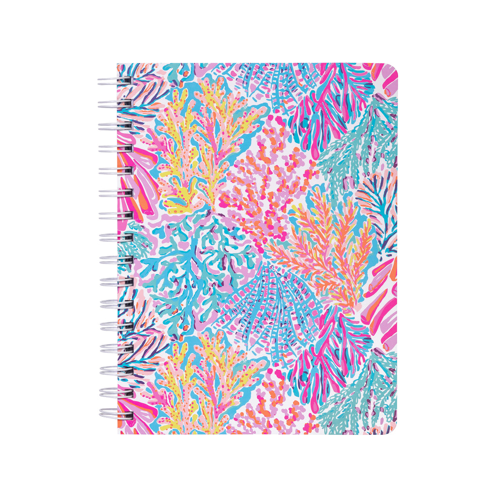 Lilly Pulitzer Mini Notebook, Splashdance - Monogram Market