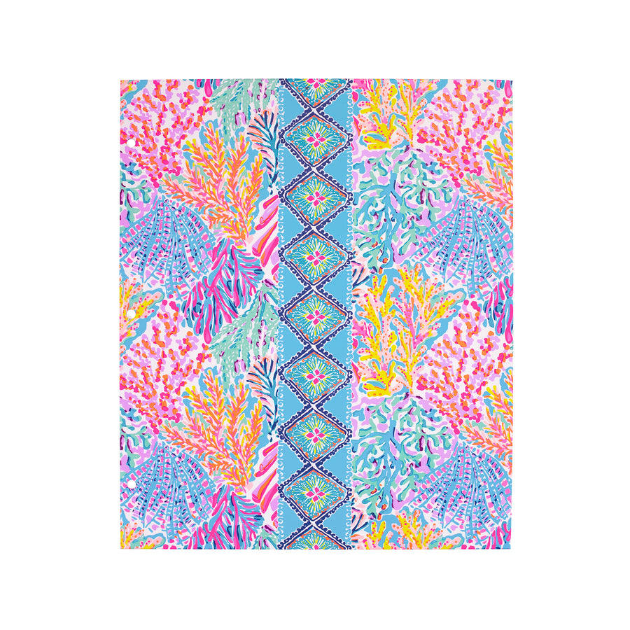 Lilly Pulitzer Pocket Folder Set ( of 3), Shell Me Something Good ...