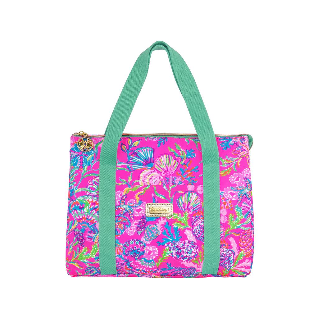 Lilly Pulitzer Lunch Tote, Shell Me Something Good - Monogram Market