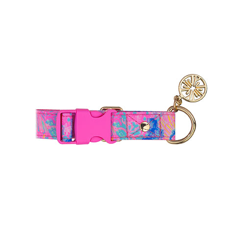 Lilly Pulitizer Dog Collar, Splendor in the Sand - Monogram Market