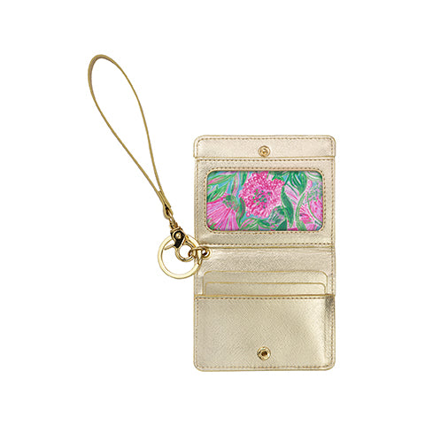 Lilly Pulitzer Snap Card Case, Coming in Hot - Monogram Market