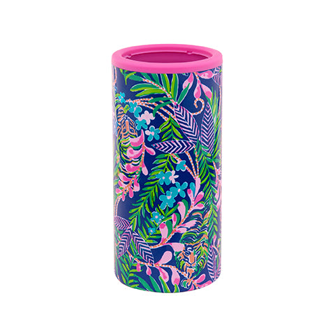 Lilly Pulitzer Stainless Steel Skinny Can Holder