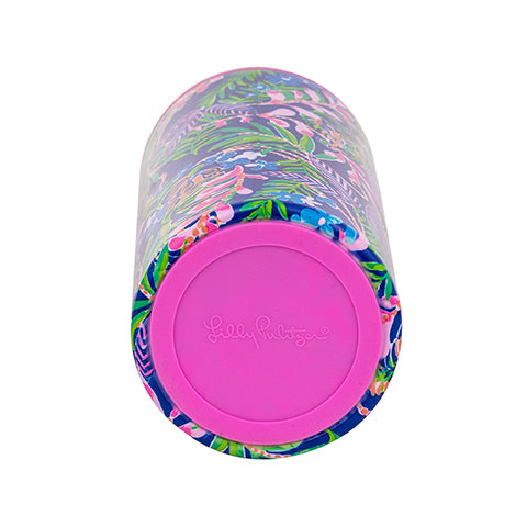 Lilly Pulitzer Stainless Steel Skinny Can Holder, How You Like Me Prowl - Monogram Market