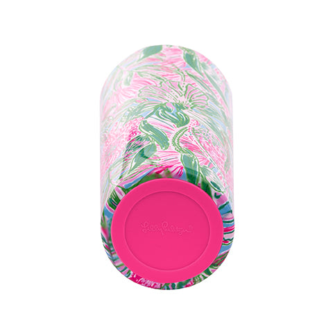 Lilly Pulitzer Stainless Steel Water Bottle, Coming in Hot - Monogram Market