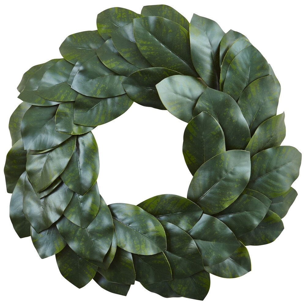 Deluxe 24" Magnolia Wreath - Monogram Market