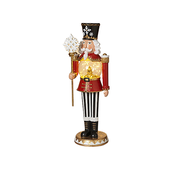 Lighted Resin Christmas Toy Soldier, 19.5" - Monogram Market