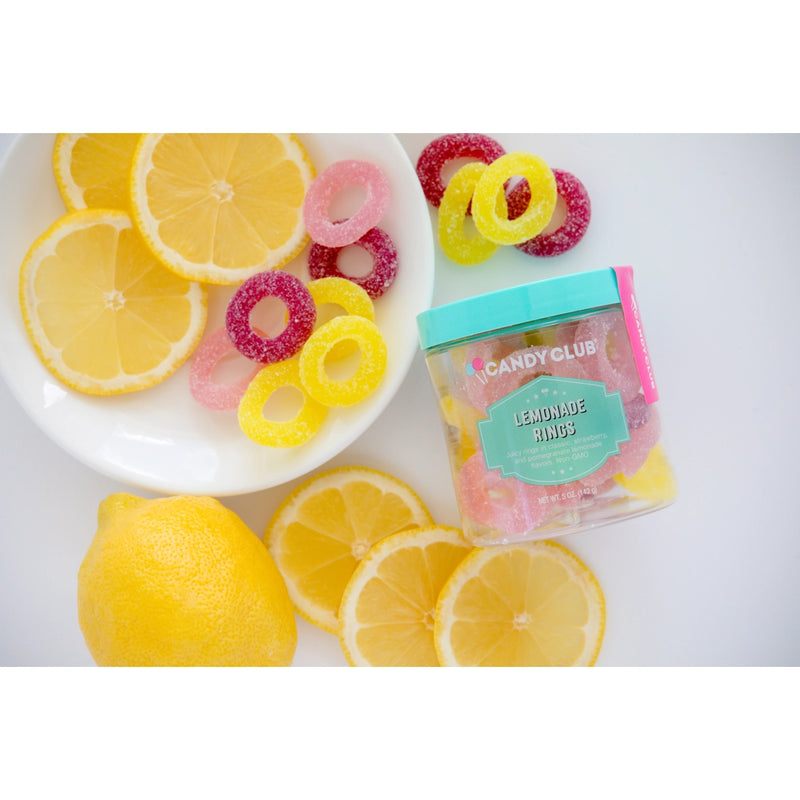 Candy Club - Lemonade Rings Gummy Candy - Monogram Market