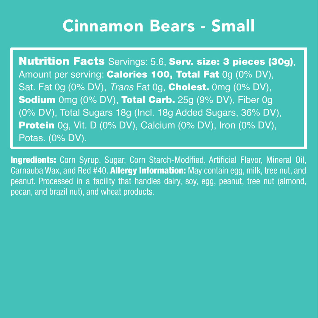 Candy Club - Cinnamon Gummy Bears - Monogram Market
