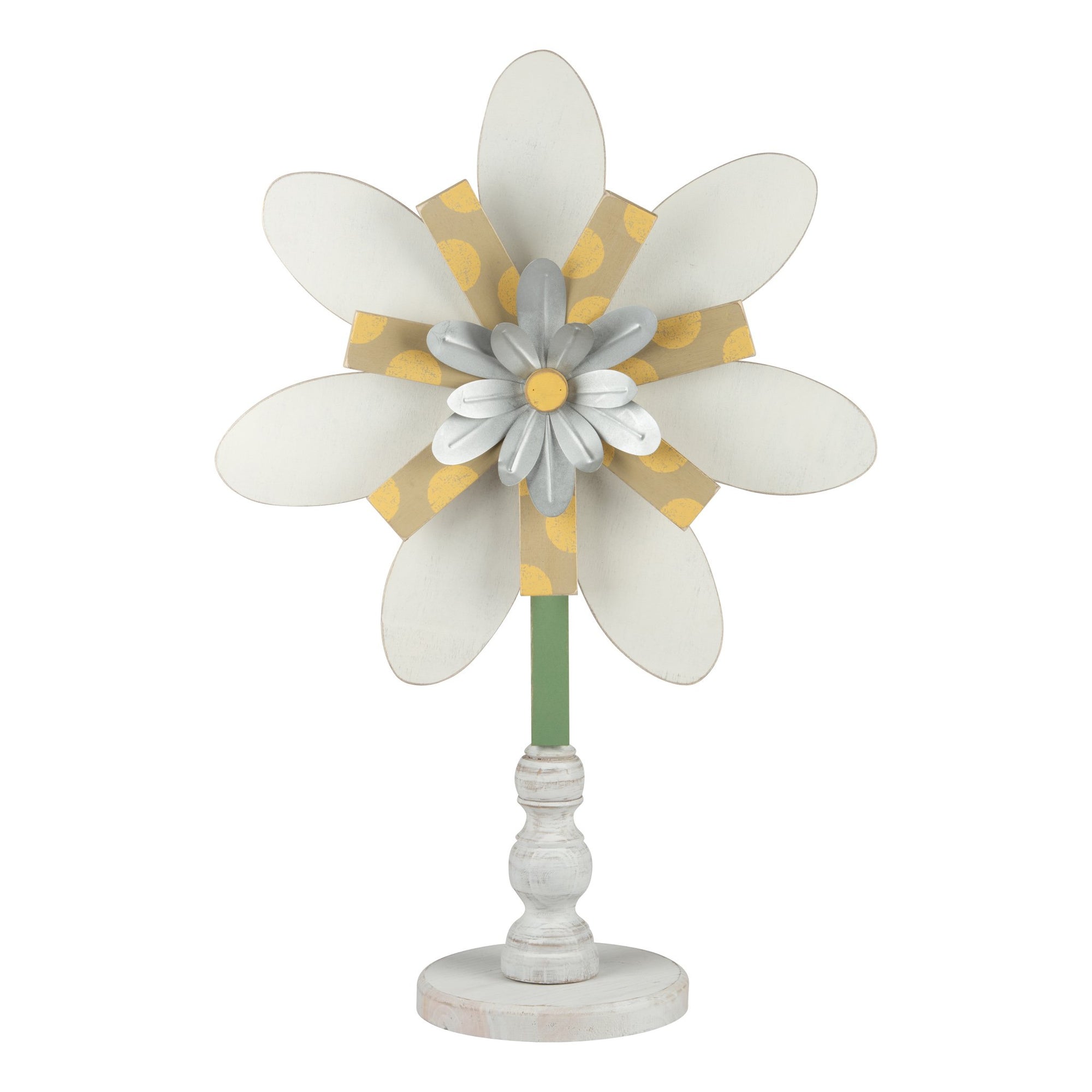 Flower Wood Topper - Thumbnail 2