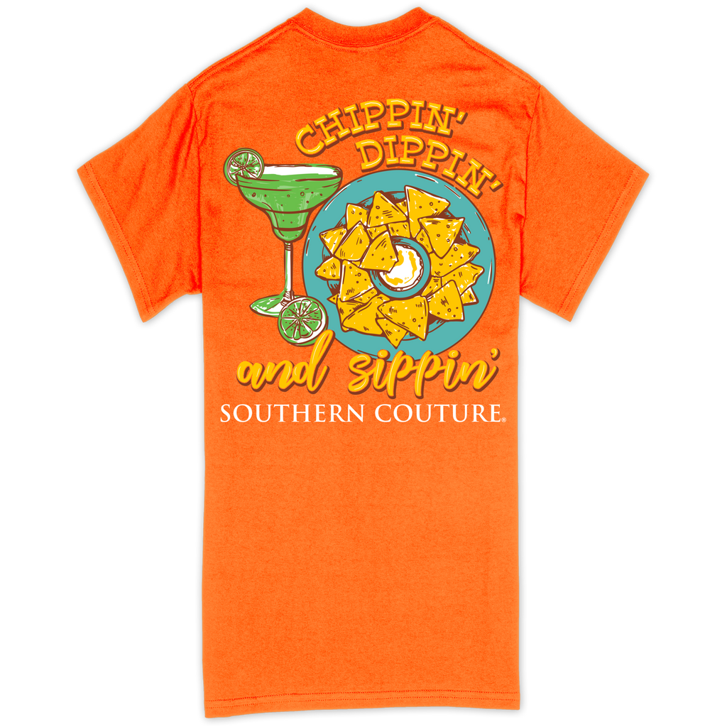Southern Couture Short Sleeve Tee - CHIPPIN DIPPIN - Monogram Market