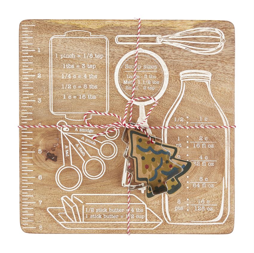 Holiday Baking Trivet & Cookie Cutter Set - Thumbnail 2