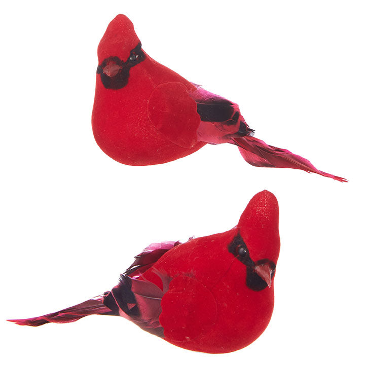 RAZ - Clip-On Cardinal Ornament, 5.5" - Monogram Market