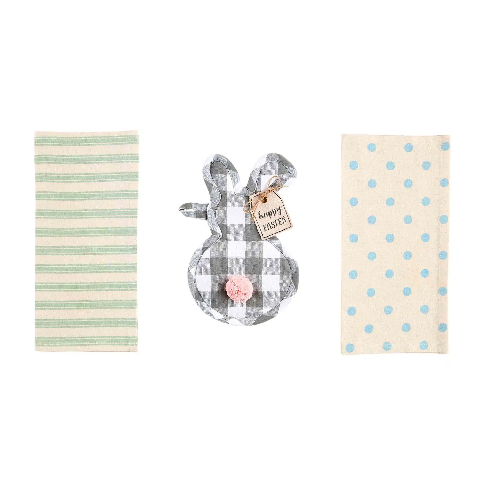 Mud Pie Bunny Pot Holder & Towel - Thumbnail 5