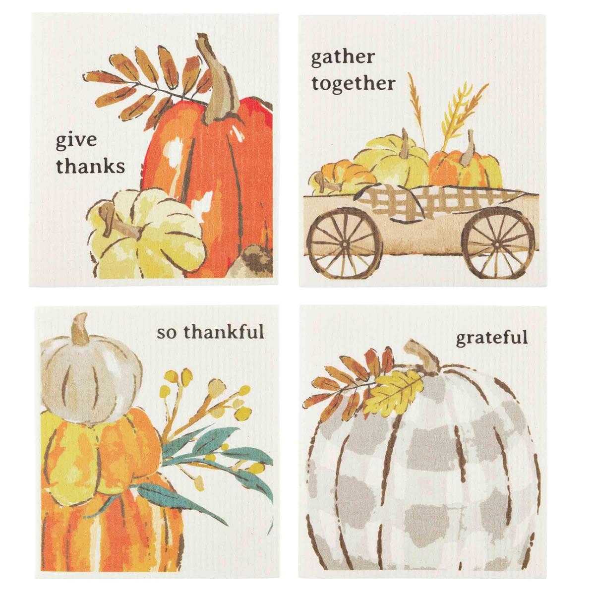 Mud Pie Gather Fall Cloth Sponges - Thumbnail 5