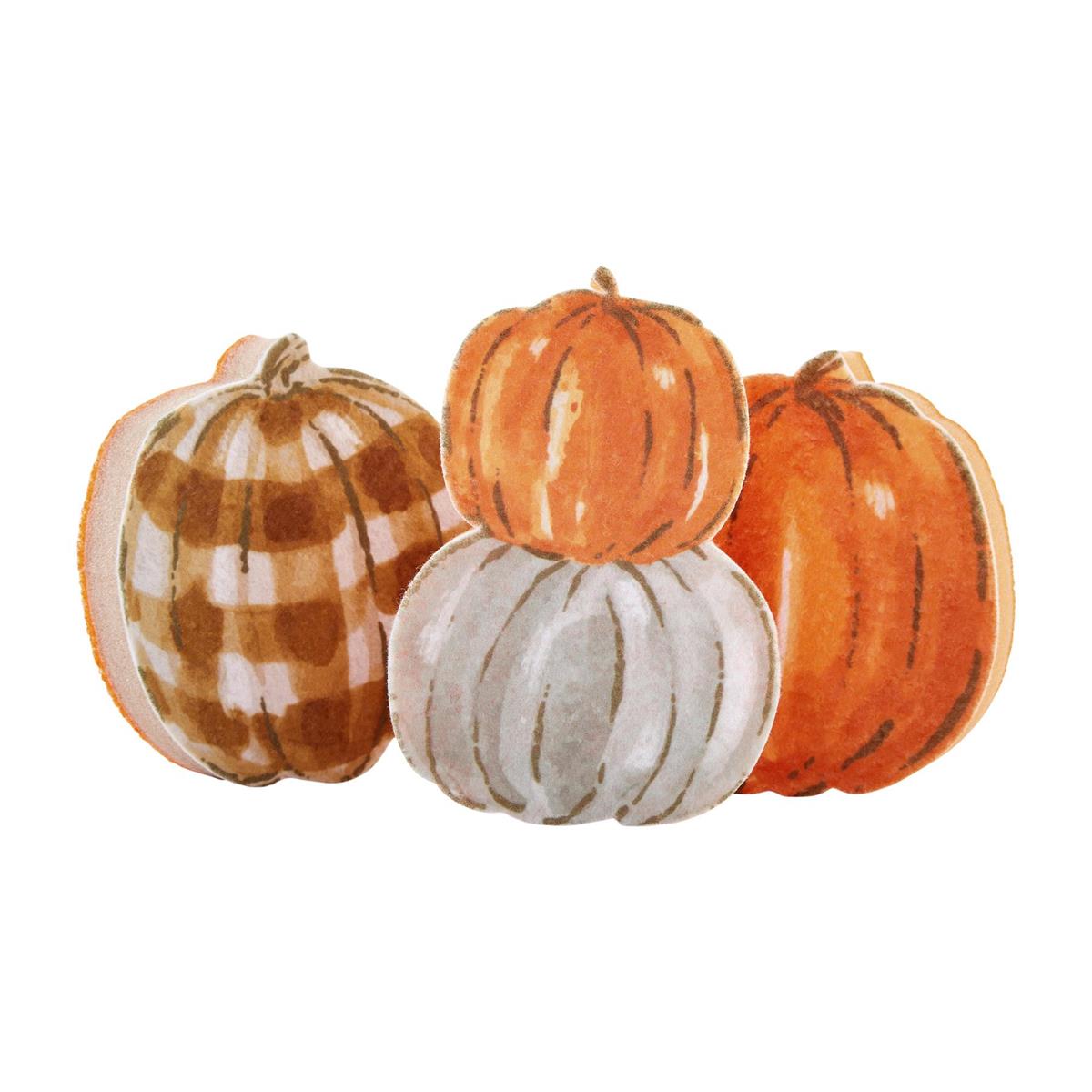 Mud Pie Fall Pumpkin Sponges - Thumbnail 2