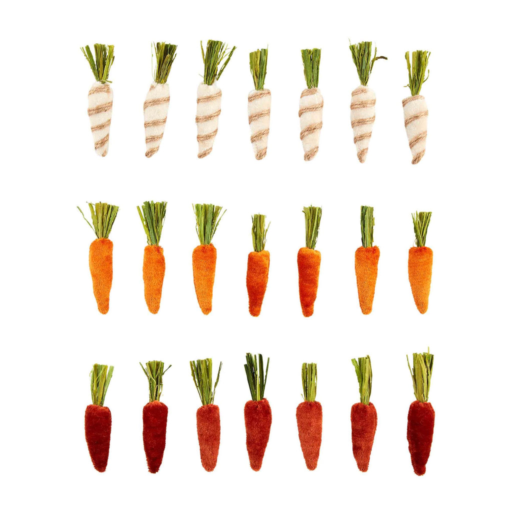 Mini Velvet Carrots Set - Thumbnail 2