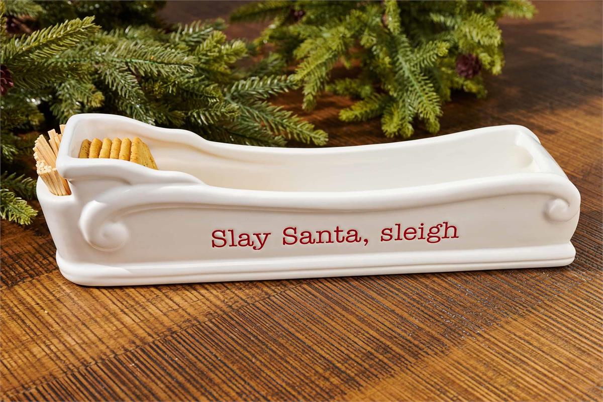 Sleigh Cracker Dish Set - Thumbnail 3