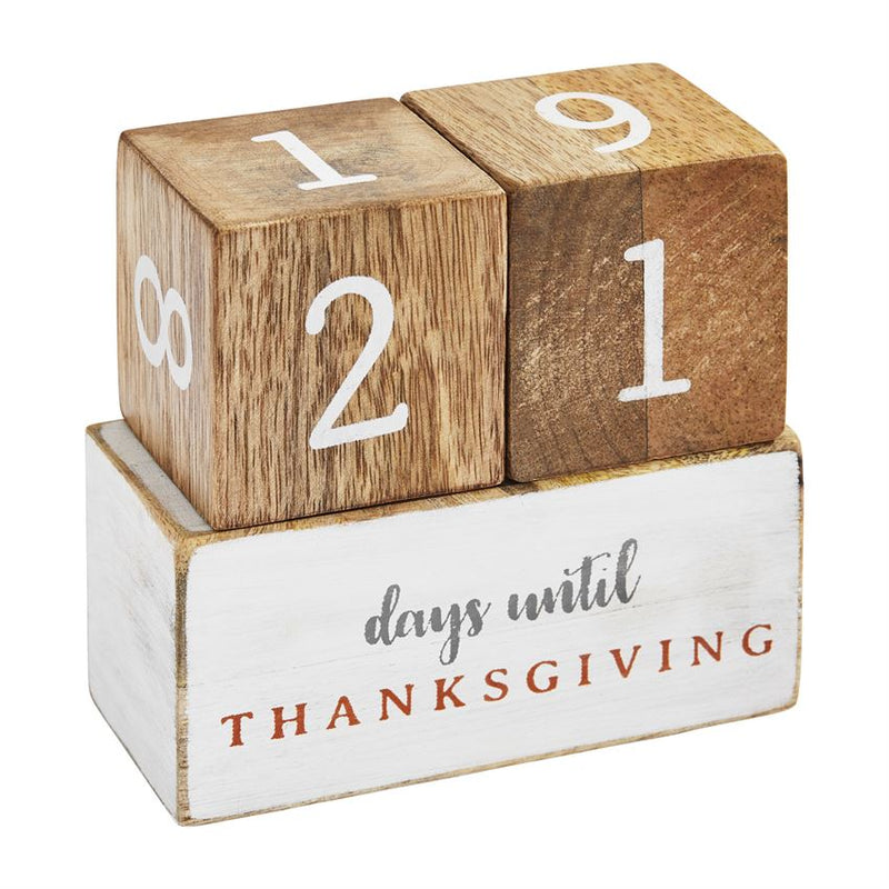Mud Pie - Multi Holiday Countdown Blocks - Monogram Market