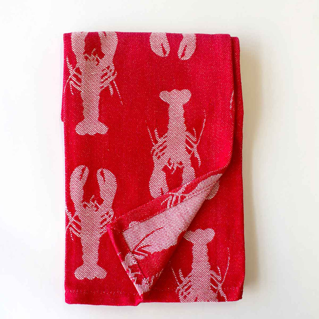 Crawfish Jacquard Hand Towel - Monogram Market
