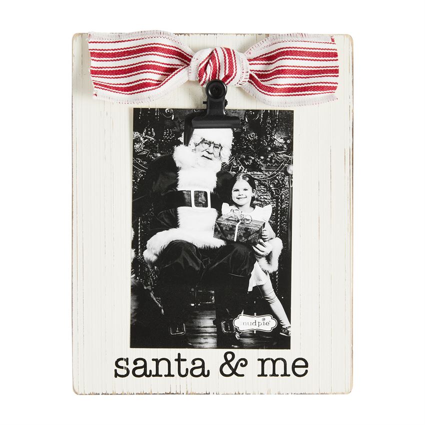 Mud Pie Santa & Me Picture Frame - Thumbnail 2