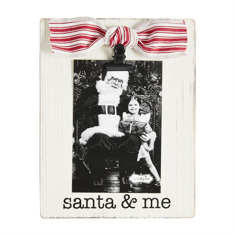 Mud Pie - Santa & Me Picture Frame - Monogram Market