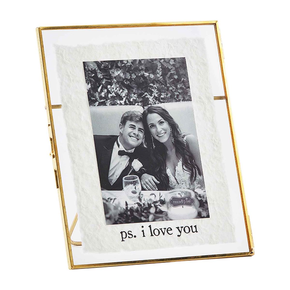 Mud Pie p.s. I Love You Picture Frame