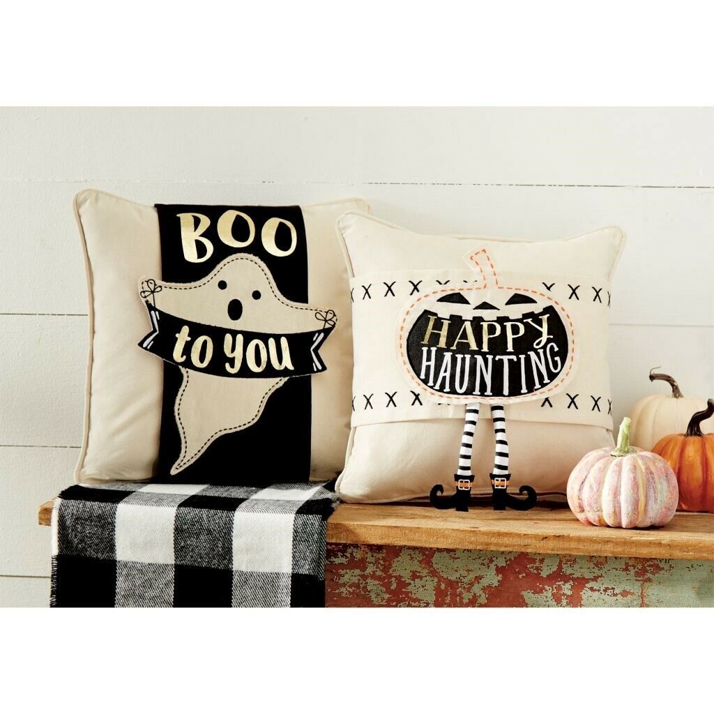 Mud Pie - Halloween Pillow Wraps - Monogram Market
