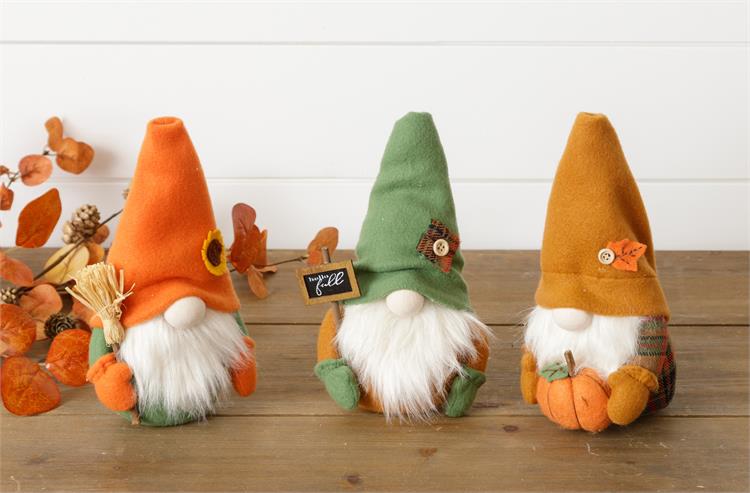 Fall Gnome Table Sitters - Monogram Market