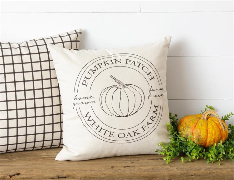 Pumpkin Patch Pillow - Monogram Market