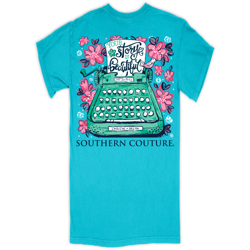 Southern Couture Short Sleeve Tee - YOUR STORY IS BEAUTIFUL - Monogram Market
