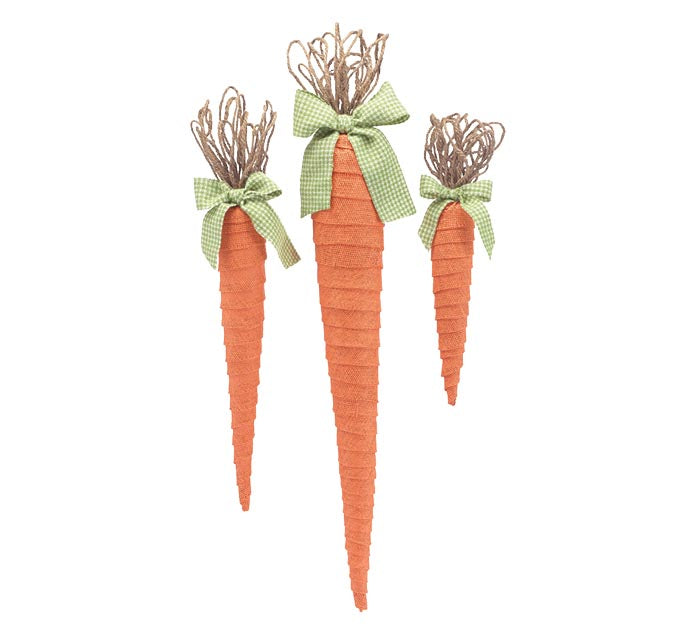 Assorted Sizes Hanging Carrots - Monogram Market