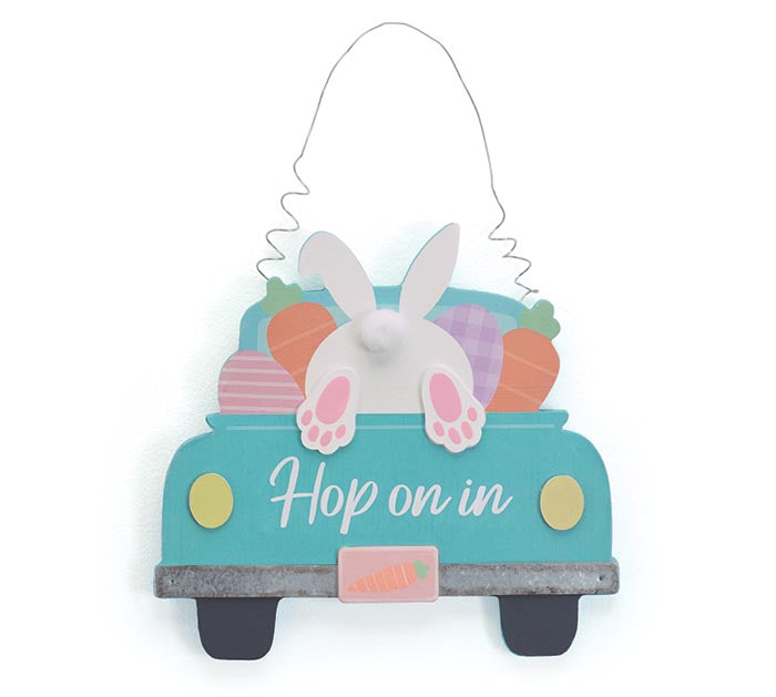 Welcome Easter Truck Wall Hanging - Monogram Market
